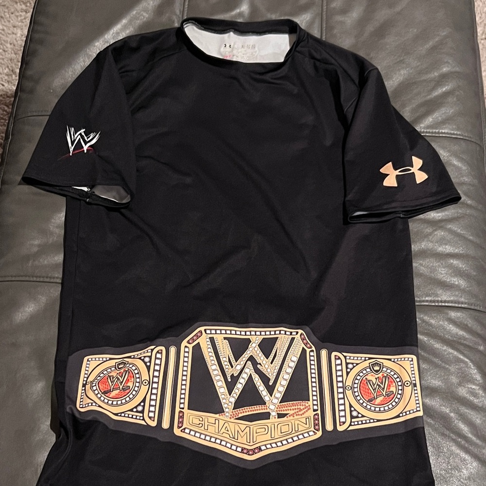 Under Armour x WWE Heavyweight Championship Compression shirt